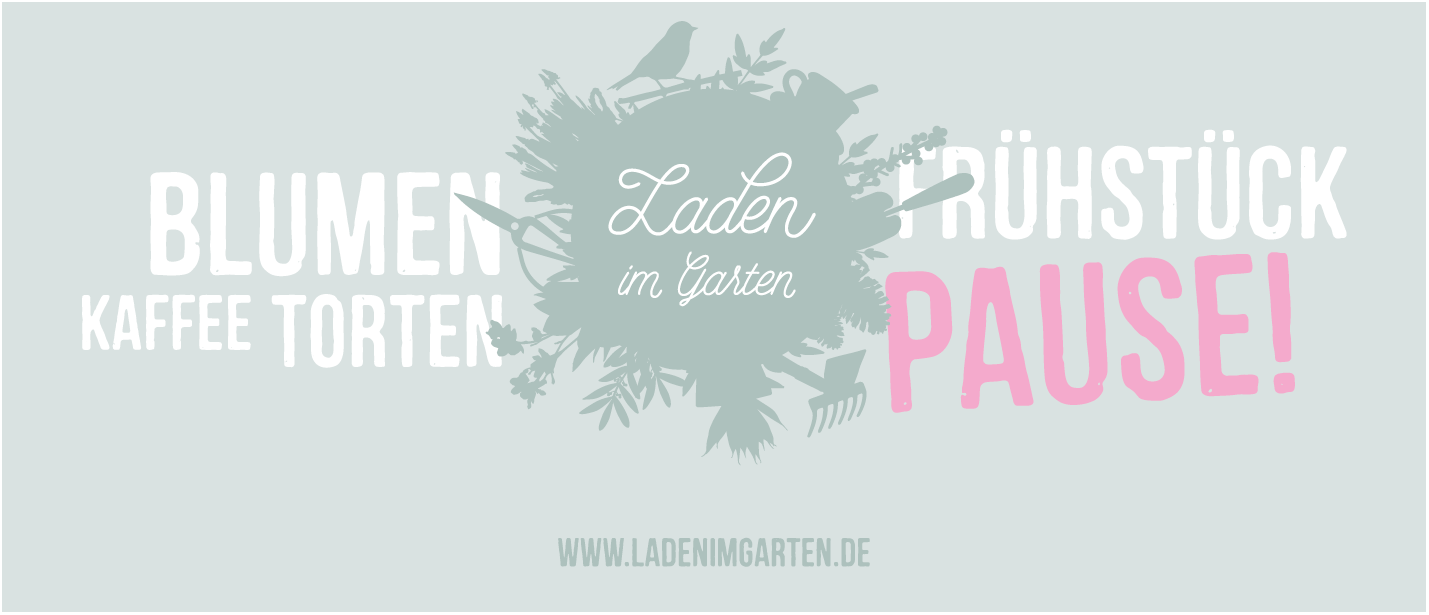 Laden im Garten